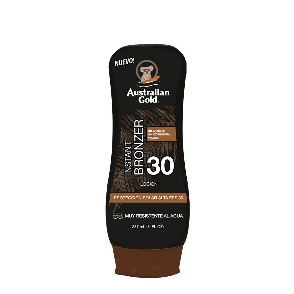 Australian Gold Instant Bronzer Loción FPS 30 237 ml - Protector Solar