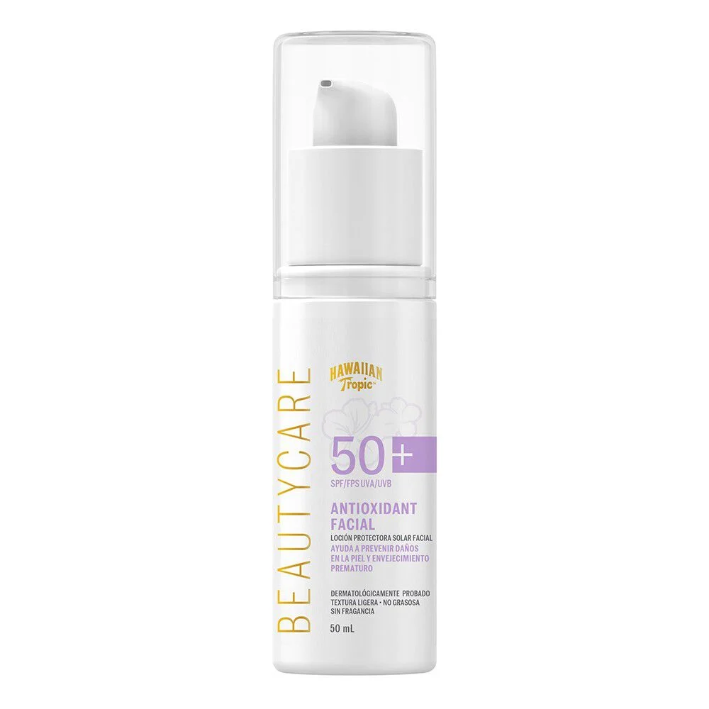 Hawaiian Tropic Beautycare Antioxidant Facial SPF 50+ 50 ml