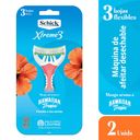 Schick Xtreme3 Hawaiian Tropic 2 Unidades - Máquina de Afeitar Mujer
