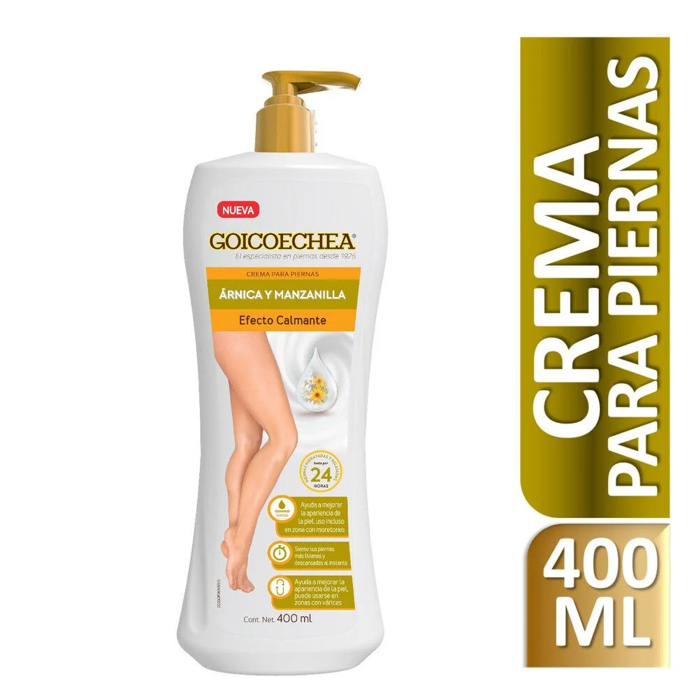 Goicoechea Crema para Piernas Árnica y Manzanilla 400 ml