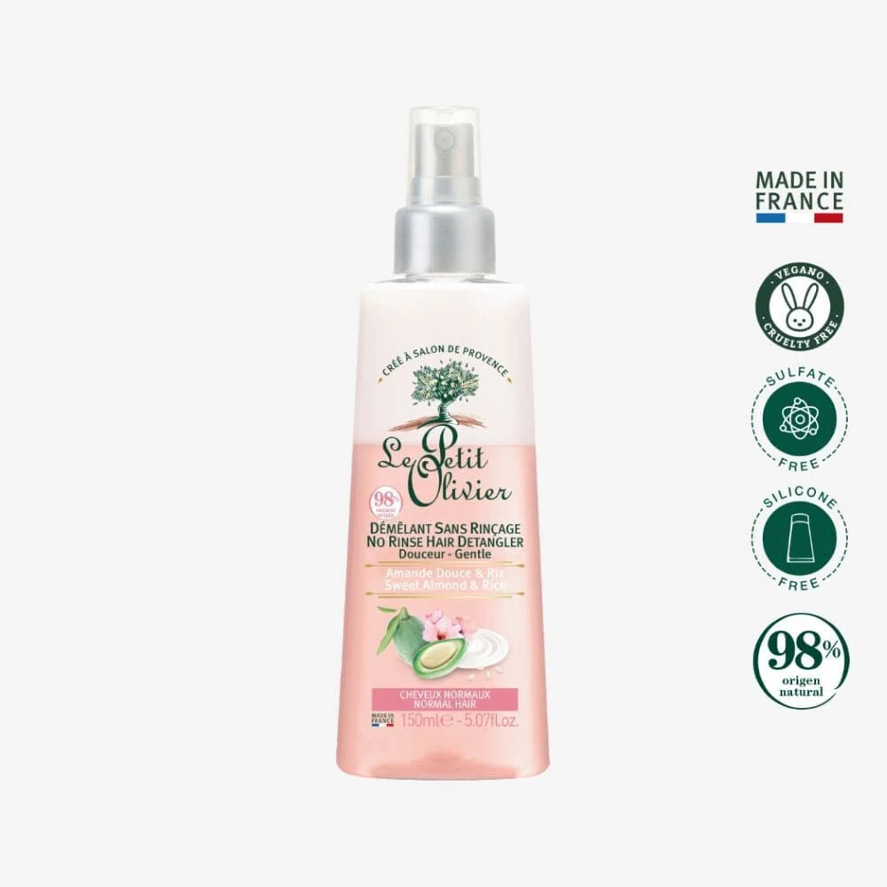 Le Petit Olivier Desenredante Bifásico Almendra y Arroz 150 ml