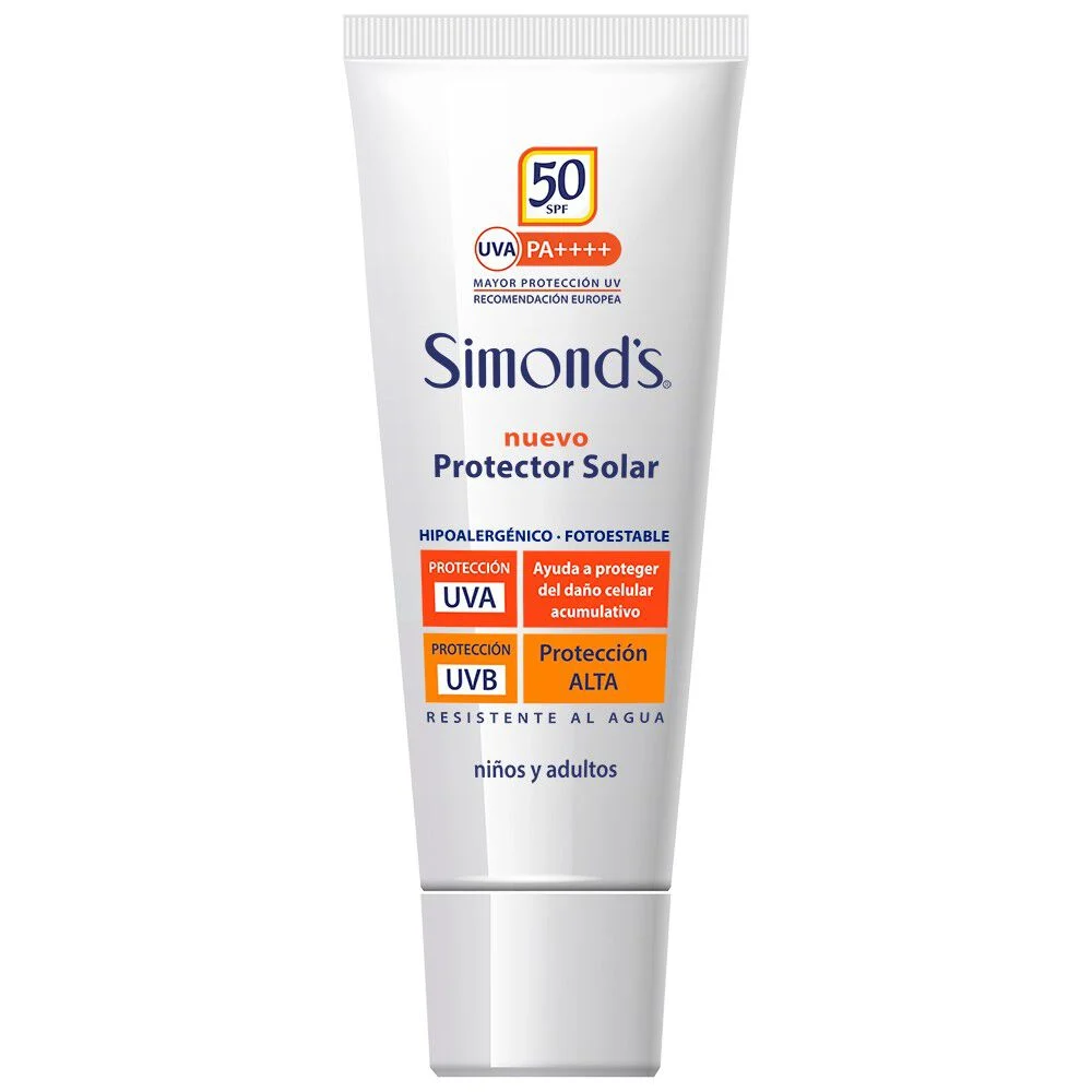 Simond's Nuevo Protector Solar FPS50 Hipoalergénico 50 ml
