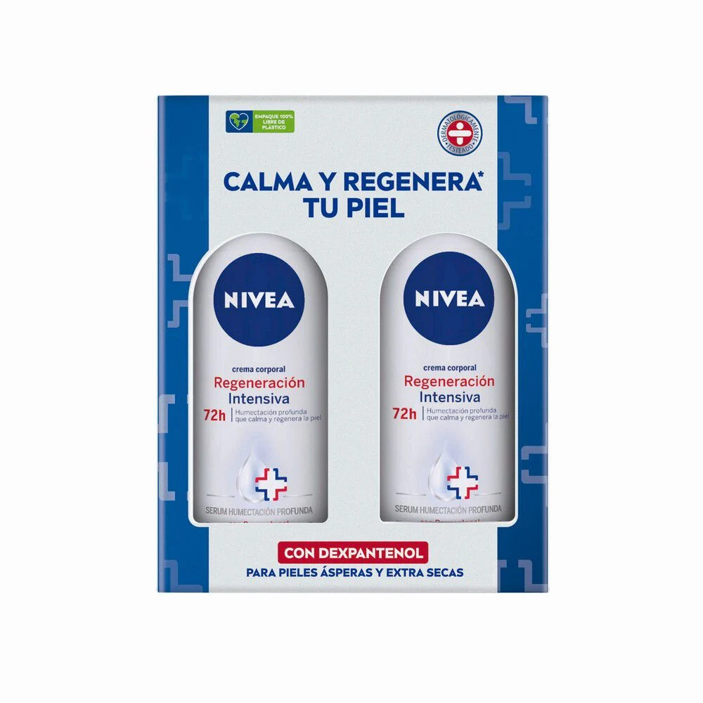 Nivea Pack Regeneración Intensiva 400 ml x2