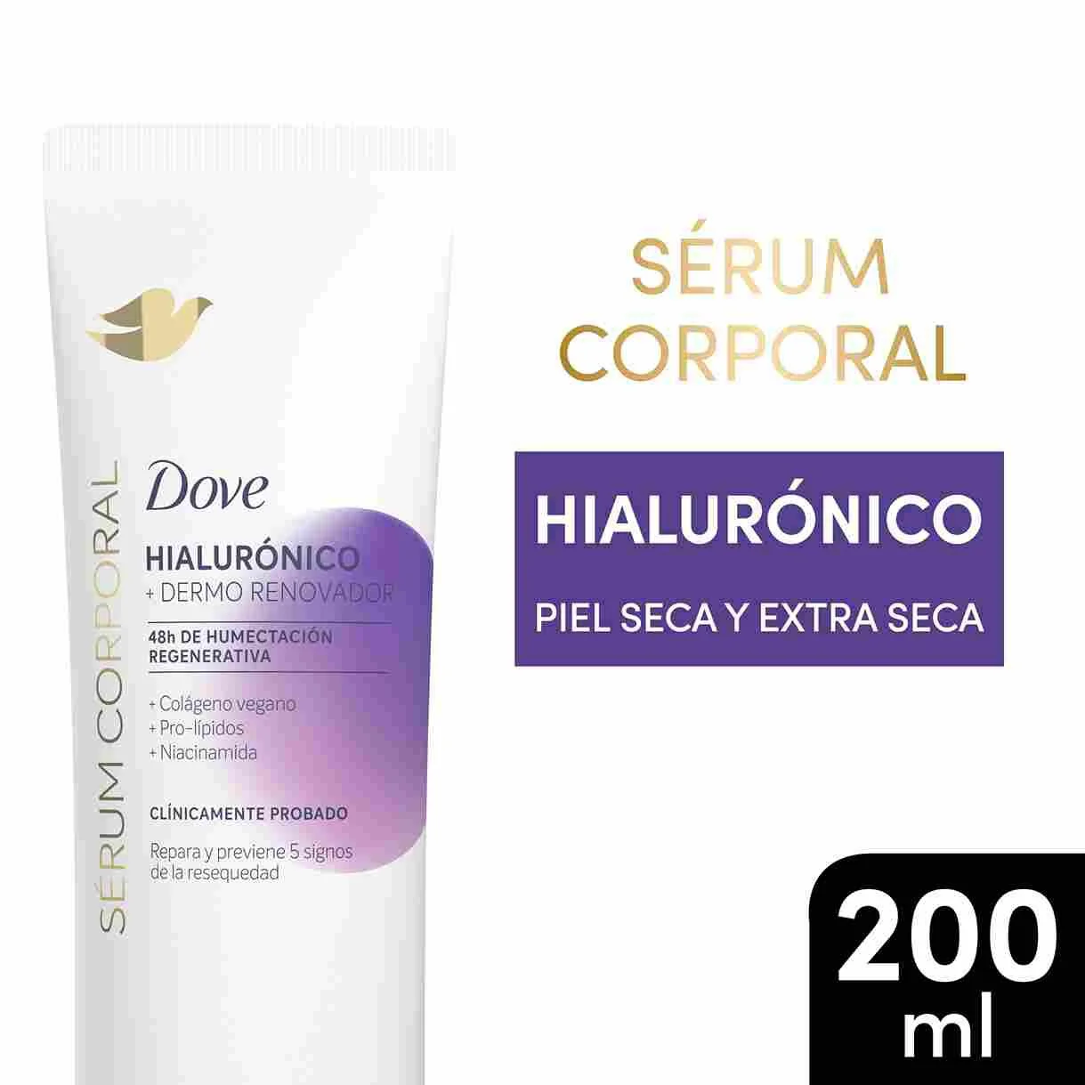 Dove Serum Corporal Hialurónico 200 ml