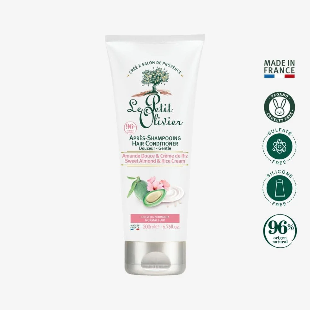 Le Petit Olivier Acondicionador Almendra Dulce y Crema de Arroz 200 ml