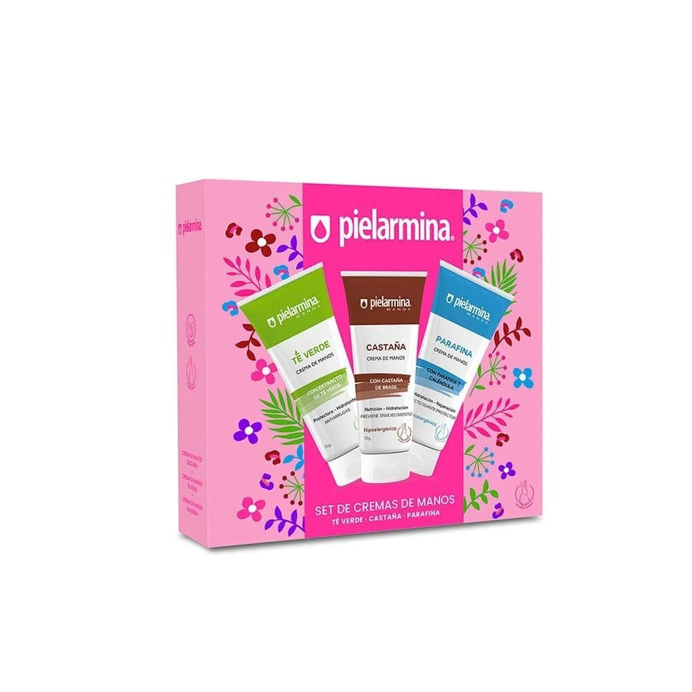Pielarmina Tripack Esencial Manos Té Verde 225 g - 3 Cremas