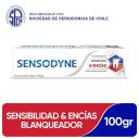 Crema Dental con Flúor Sensibilidad y Encías Blanqueadora 100 grs