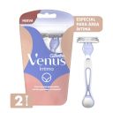Maquina de Afeitar Desechable Venus Íntima 2 Unidades