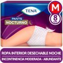 Ropa Interior Desechable Pants S/M Nocturno X8