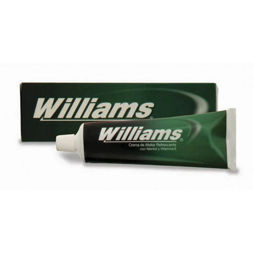 Williams Crema de Afeitar Mentol 100 g - Afeitado Suave