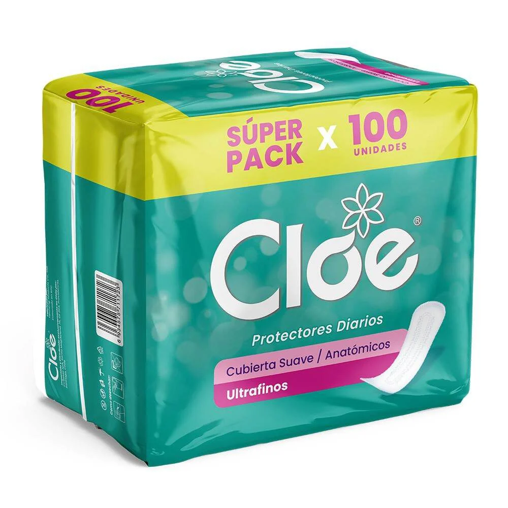 Cloe Protectores Diarios Ultrafinos x 100
