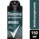 Men Invisible Antitranspirante Aerosol 150 mL