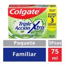 Colgate Triple Acción Xtra Frescura Pack 3 x 75 ml