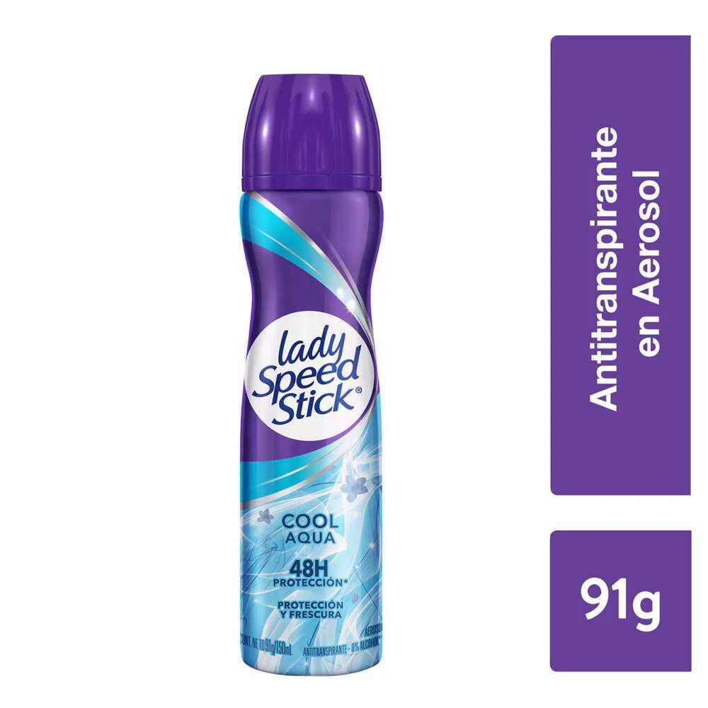 Lady Speed Stick Desodorante Spray Cool Aqua 150 ml