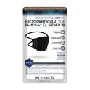 Monarch Esencial Mascarilla Reutilizable Antibacterial Negra 2 Unidades