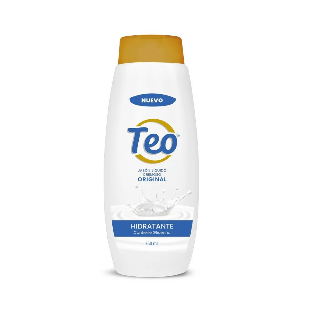 Teo Jabón Líquido Cremoso Original 750 ml