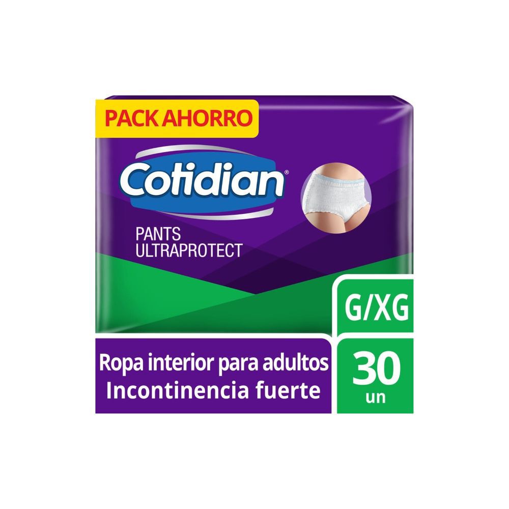 Cotidian Pants Ultraprotect G/XG 30 Unidades