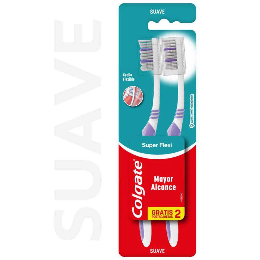 Colgate Super Flexi Suave 2 Unidades