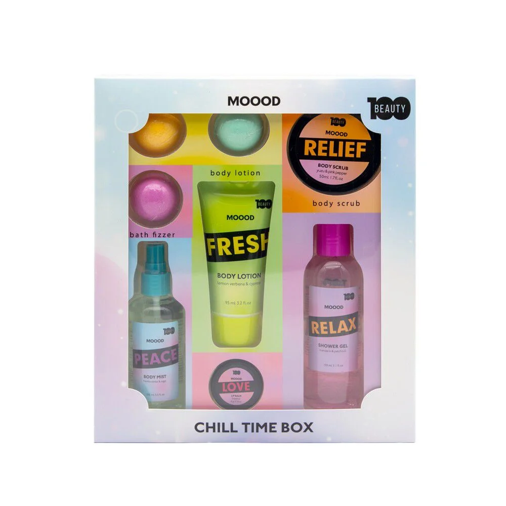 Beauty 100 Time Box Colors Estuche Spa con 6 productos
