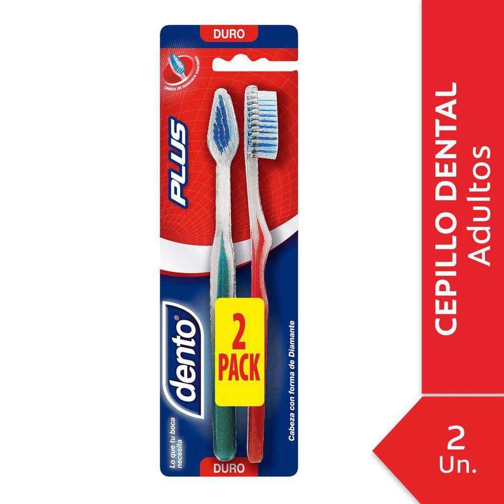 Dento Plus Duro Pack 2 Unidades