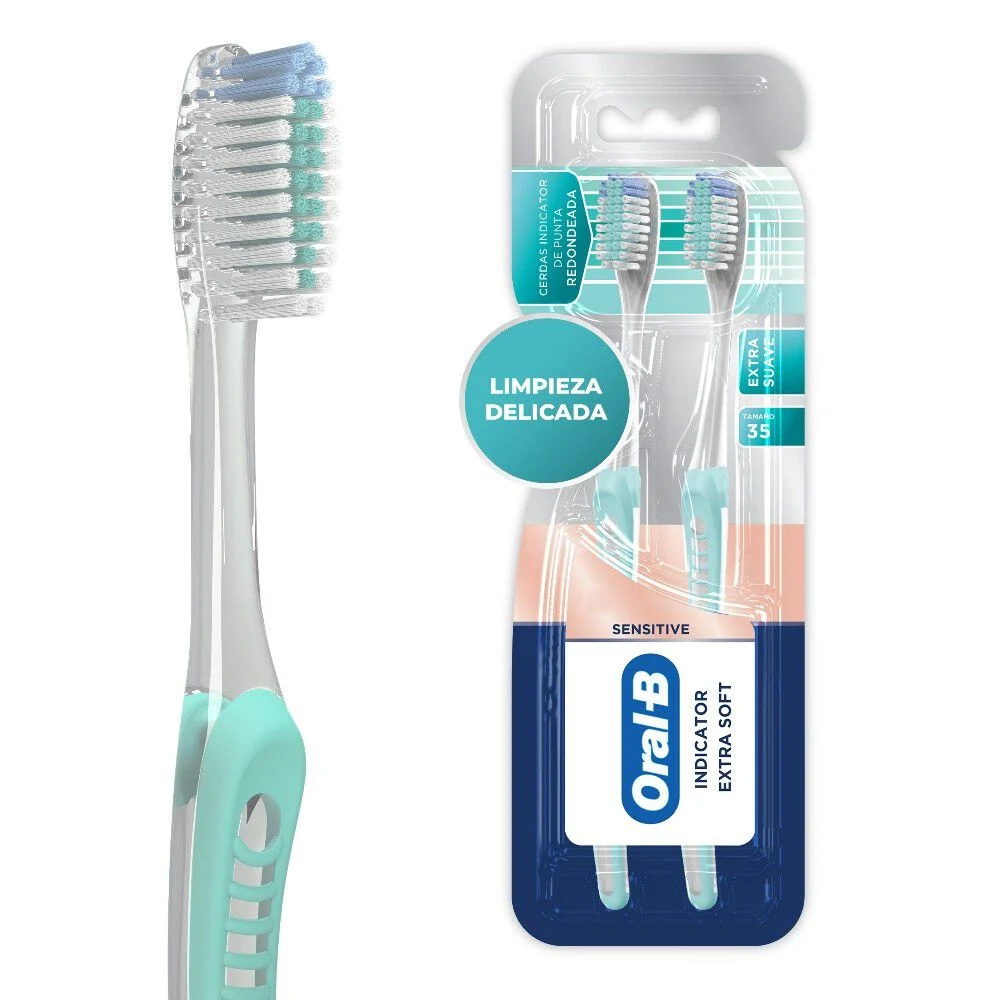 Oral-B Pro-Salud Sensi-Soft Cepillo Dental 2 Unidades