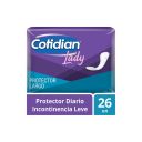 Protector para Incontinencia Urinaria Leve, Largos 26 Unidades