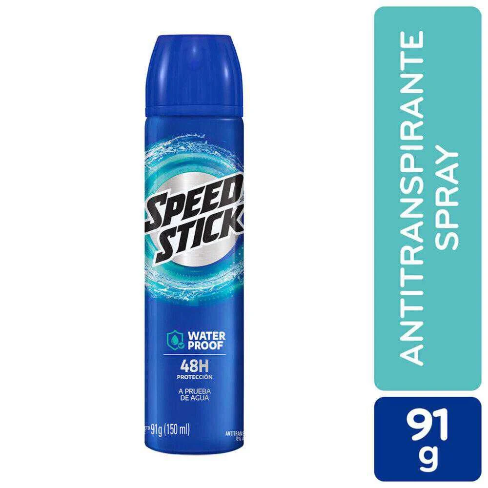 Speed Stick Antitranspirante Spray Water Proof 150 ml