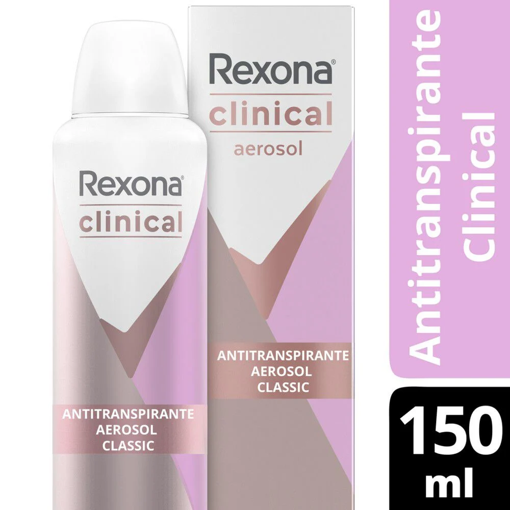 Rexona Clinical Aerosol Antitranspirante 150 ml