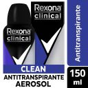 Desodorante aerosol antitranspirante clean 150ML