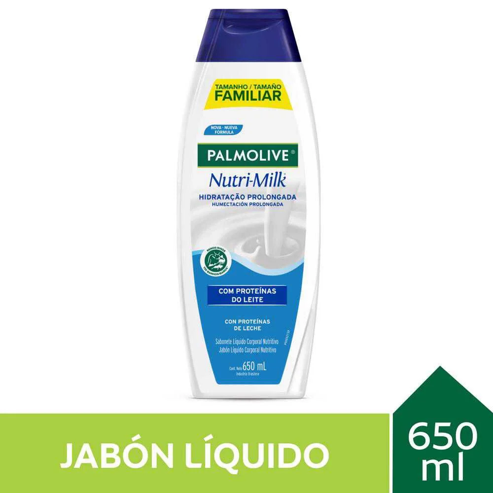 Palmolive Nutri Milk Hidratación Prolongada 650 ml
