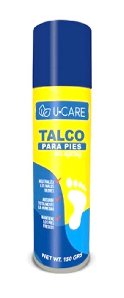 U.CARE Talco Para Pies En Spray 150 g