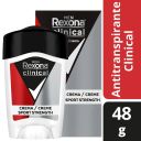 Clinical Desodorante Masculino Sport Strength Crema Barra 48 grs
