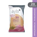 Ayla Toallitas Húmedas Higiene Íntima 20 Unidades - 16+4 Gratis