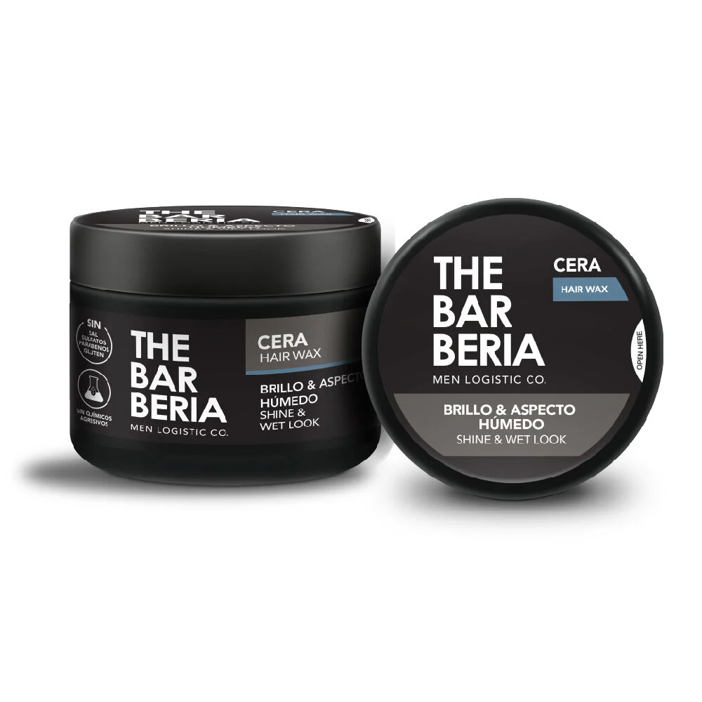 The Barberia Hair Wax Brillo & Aspecto Húmedo 70 g