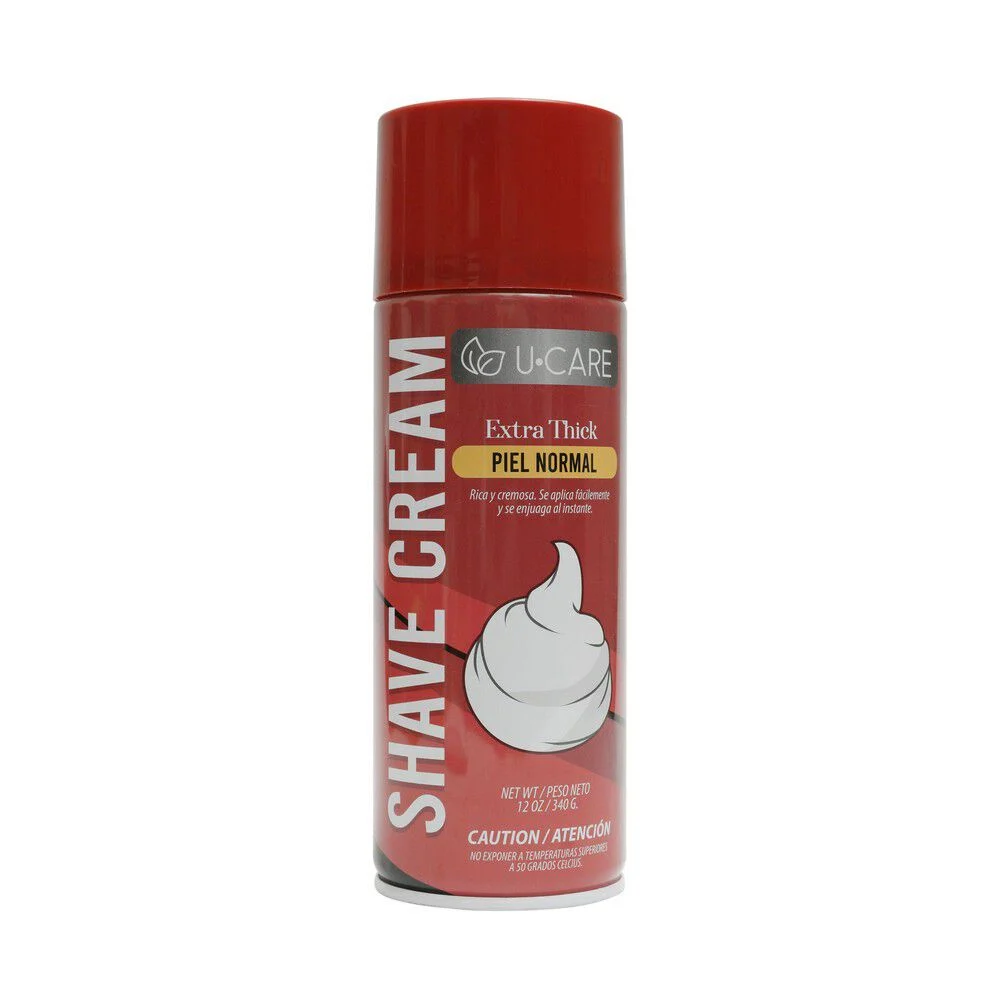 U Care Espuma Afeitar Extra Thick Piel Sensible 340 g