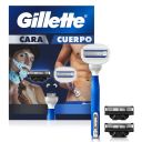 Kit Máquina de Afeitar Mach3 Cuerpo + Mach3 Carbono, 1 + 2 Ud