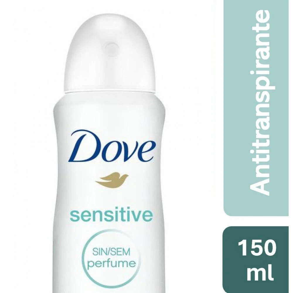 Dove Sensitive Antitranspirante Aerosol 89 g