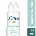 Dove Sensitive Antitranspirante Aerosol 89 g