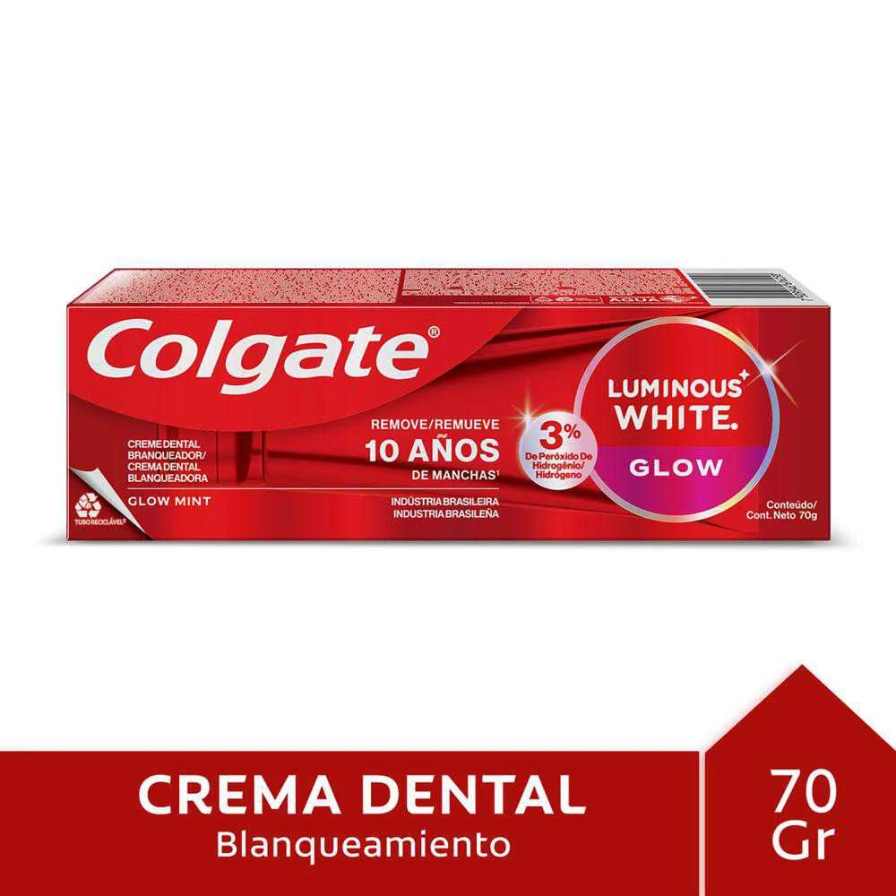 Colgate Luminous White Glow Glow Mint Pasta Dental 70 g