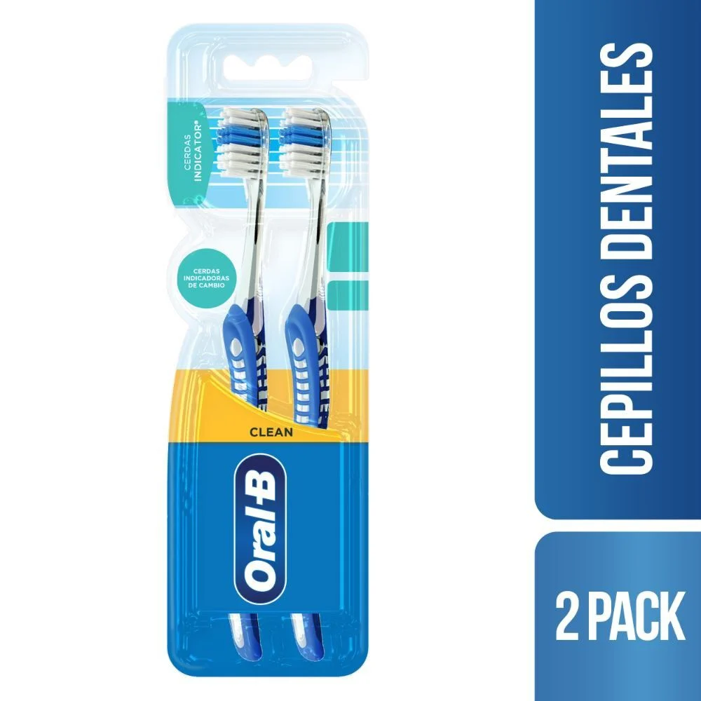 Oral-B Indicator Clean Cepillo Dental 2 Unidades