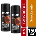 Pack 2 AXE Musk Spray 150 ml - Canela & Ámbar