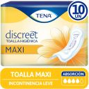Toalla para Incontinencia Urinaria Maxi 10 Unidades