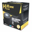 Hub Sport Cinta Adhesiva Neuromuscular Negra 7,5cm x 4,5mt 2 Unidades