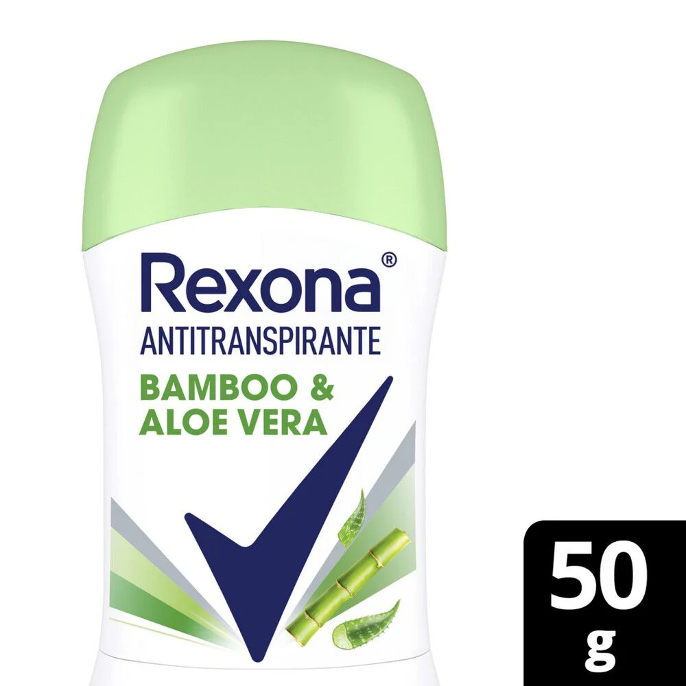 Rexona Women Antitranspirante Bamboo & Aloe Vera Barra 50 g