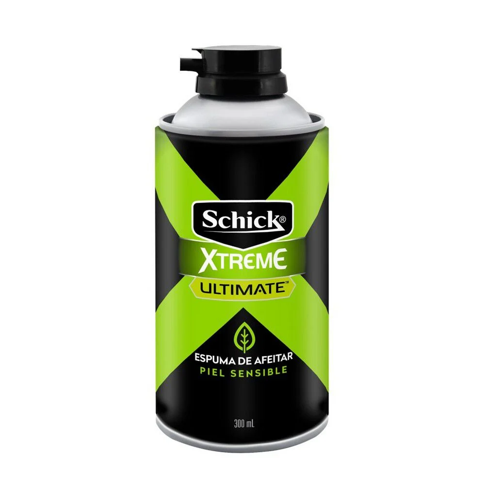 Schick Xtreme Ultimate Espuma de Afeitar Piel Sensible 300 ml