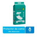 FamSet Protector de Cama Sabanilla 8 Unidades 60x90 cm