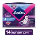 Toalla Higiénica Buenas Noches Ultradelgada Tela Extra Suave 14 Unidades