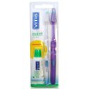 Vitis Cepillo Dental Suave Duplo + Mini Pasta 15 ml