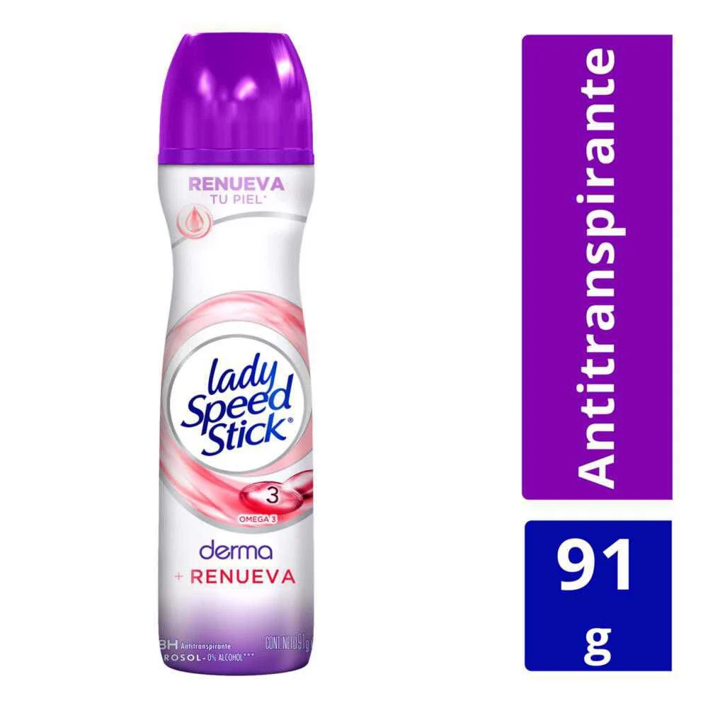 Lady Speed Stick Derma + Renueva Spray 150 ml