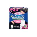 Always Ultrafina Nocturna Suave 8 Unidades